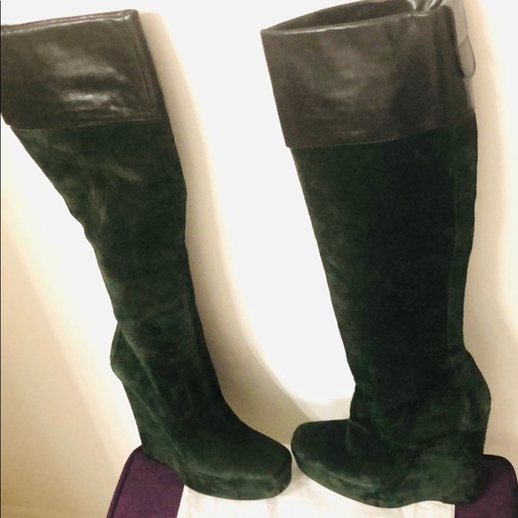 balenciaga bottes verte